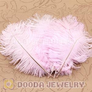 Pink Plumes Big Flake Ostrich Feather Hair Extensions Wholesale