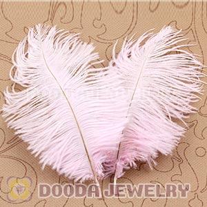 Pink Plumes Big Flake Ostrich Feather Hair Extensions Wholesale