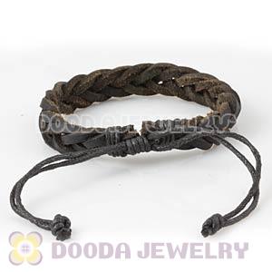 Fashion Wristbands Friendship Braided Handmade Leather Bracelets Wholesale