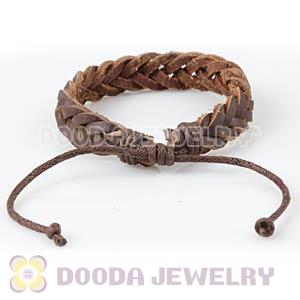 Fashion Wristbands Friendship Braided Handmade Leather Bracelets Wholesale