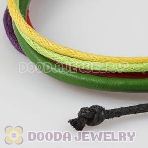 Fashion Wristbands Friendship Handmade Leather Bracelets Wholesale