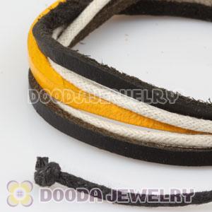 Fashion Wristbands Friendship Handmade Leather Bracelets Wholesale