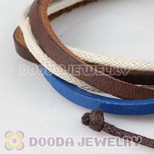 Fashion Wristbands Friendship Handmade Leather Bracelets Wholesale