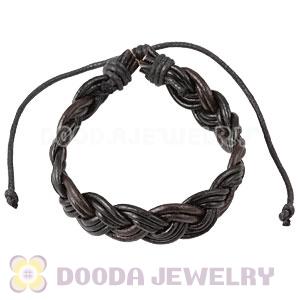 Fashion Wristbands Friendship Braided Handmade Leather Bracelets Wholesale