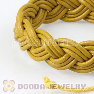 Fashion Wristbands Friendship Braided Handmade Leather Bracelets Wholesale