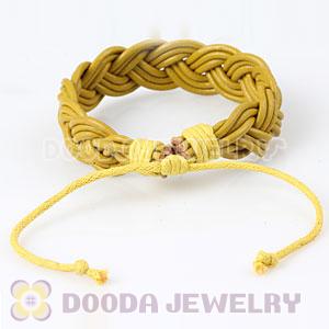 Fashion Wristbands Friendship Braided Handmade Leather Bracelets Wholesale