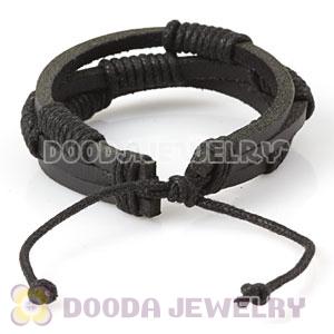 Fashion Wristbands Friendship Handmade Leather Bracelets Wholesale