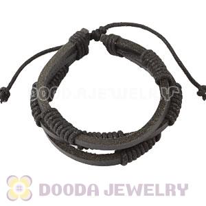 Fashion Wristbands Friendship Handmade Leather Bracelets Wholesale