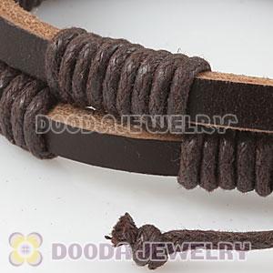 Fashion Wristbands Friendship Handmade Leather Bracelets Wholesale