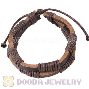 Fashion Wristbands Friendship Handmade Leather Bracelets Wholesale