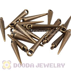 22mm Plated Antique Bronze Basketball Wives Earring Spike Beads Wholesale 