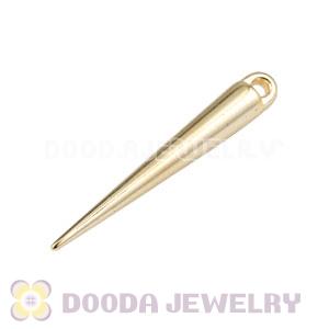 Cheap 34mm Gold Plated Basketball Wives Spike Beads Wholesale 