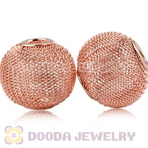 30mm Large Yellow Mesh Ball Beads For  Basketball Wives Earrings
