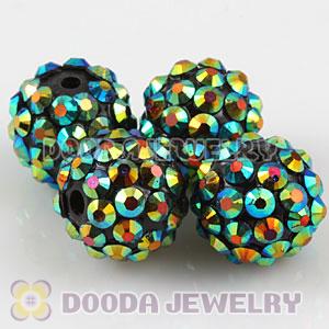 12mm Basketball Wives Resin Earring Beads Wholesale 