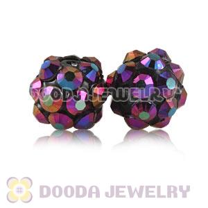 8mm Basketball Wives Resin Earring Beads Wholesale 