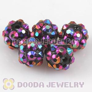 8mm Basketball Wives Resin Earring Beads Wholesale 