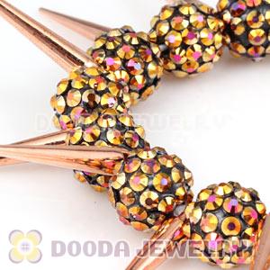 12mm Resin Beads Basketball Wives Inspired Spike Bracelets Wholesale