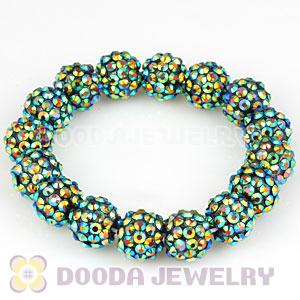 12mm Resin Beads Basketball Wives Bracelets Wholesale
