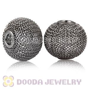 25mm Basketball Wives Wire Mesh Balls Beads Wholesale 