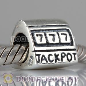 925 Sterling Silver European Style JACKPOT Charm Beads