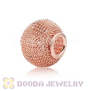 Wholesale 18mm Yellow Basketball Wives Mesh Beads Cheap 