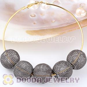 Wholesale 20mm Basketball Wives Mesh Beads Cheap 