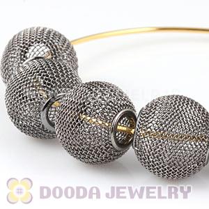 Wholesale 20mm Basketball Wives Mesh Beads Cheap 
