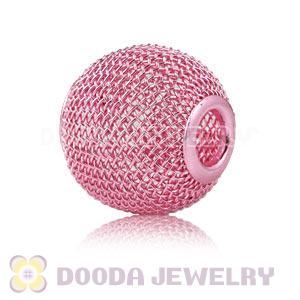 Wholesale 20mm Pink Basketball Wives Mesh Beads Cheap 