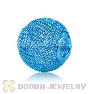 Wholesale 20mm Blue Basketball Wives Mesh Beads Cheap 