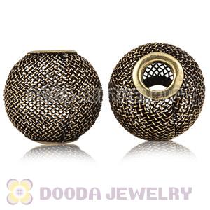 Wholesale 20mm Basketball Wives Mesh Beads For Hoop Earrings 