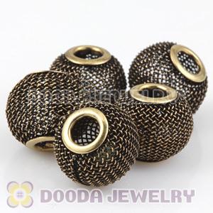 Wholesale 18mm Basketball Wives Mesh Beads For Hoop Earrings 