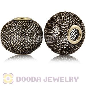 Wholesale 30mm Basketball Wives Mesh Beads For Hoop Earrings 