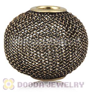 Wholesale 30mm Basketball Wives Mesh Beads For Hoop Earrings 