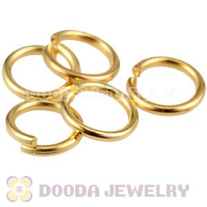 Mix 500pcs per bag 3.5mm Split Rings Gold Plated For Basketball Wives Earrings