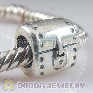 S925 Sterling Silver Charm Jewelry Strongbox Beads