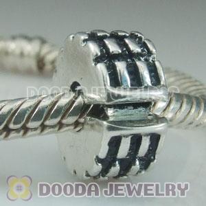 Wholesale European style silver plated clip beads wholesale European beads