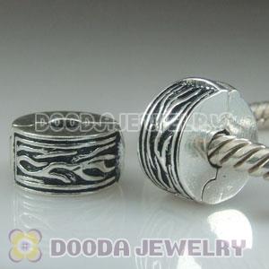 Wholesale European style silver plated clip beads wholesale European beads