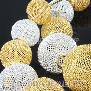 90mm Basketball Wives Mesh Hoop Earrings Wholesale