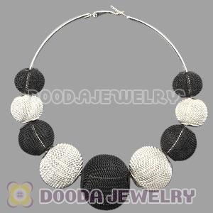 90mm Basketball Wives Mesh Hoop Earrings Wholesale