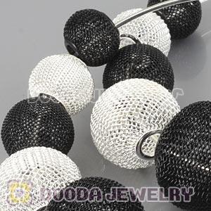 90mm Basketball Wives Mesh Hoop Earrings Wholesale
