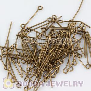 Mix 500pcs per bag 22mm Bronze Plated Eye Pins For Earrings Accesories