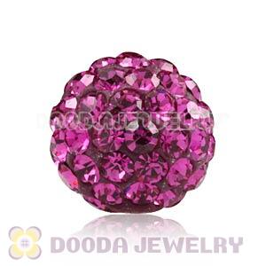 8mm Peach Czech Crystal Beads Earrings Component Findings 