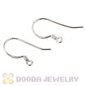925 Sterling Silver Coil Earring Component Findings 