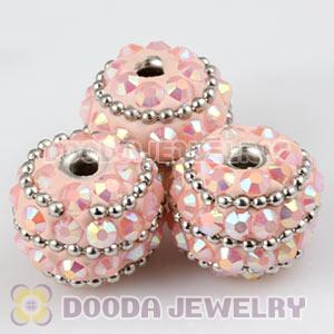 14×15mm Resin Basketball Wives Beads For Earrings Wholesale 