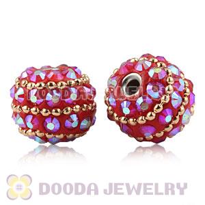 14×15mm Resin Basketball Wives Beads For Earrings Wholesale 