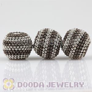 12×14mm Alloy Basketball Wives Beads For Earrings Wholesale 