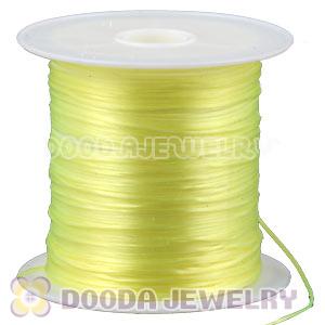 0.3mm Yellow Elastic String Basketball Wives Accesories For Bracelets