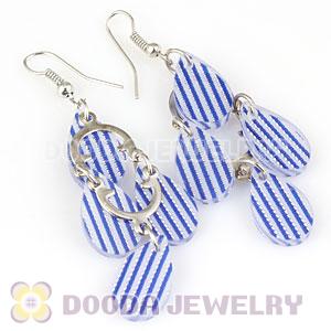 Crystal Basketball Wives Bamboo Drop Earrings Wholesale