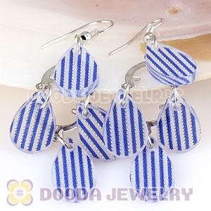 Crystal Basketball Wives Bamboo Drop Earrings Wholesale
