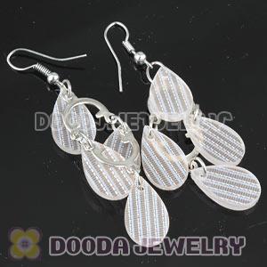 Crystal Basketball Wives Bamboo Drop Earrings Wholesale